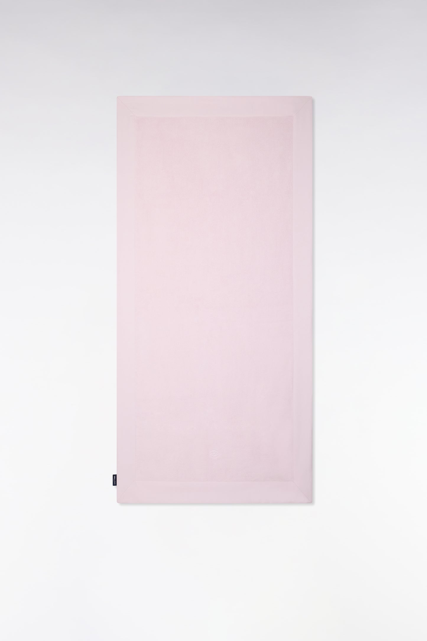 Serviette de bain en coton éponge rose