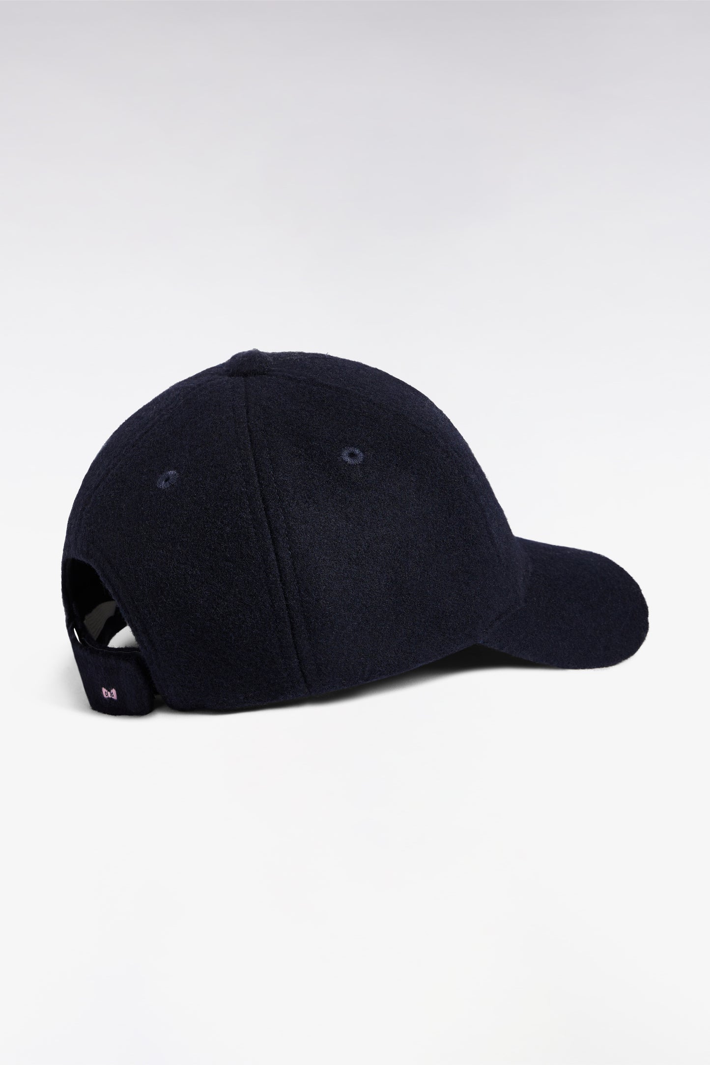 Casquette en laine mélangée marine EP