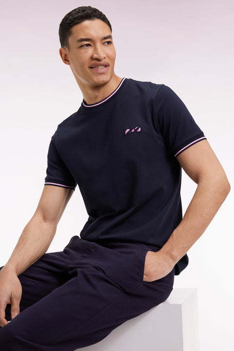 T-shirt à manches courtes en coton ciel - Image 3
