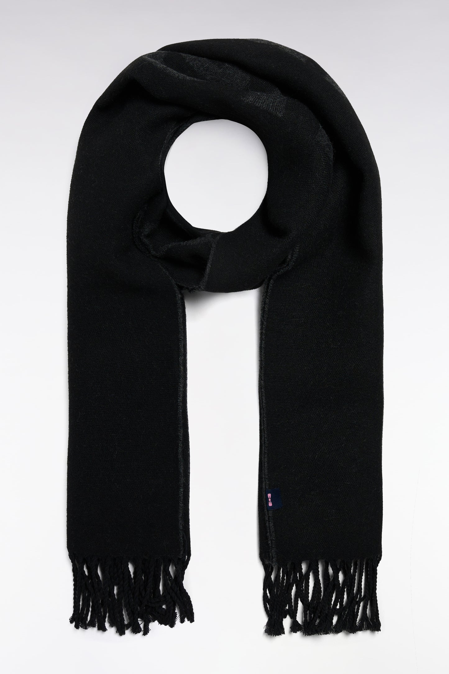 Écharpe jacquard Eden Park noir