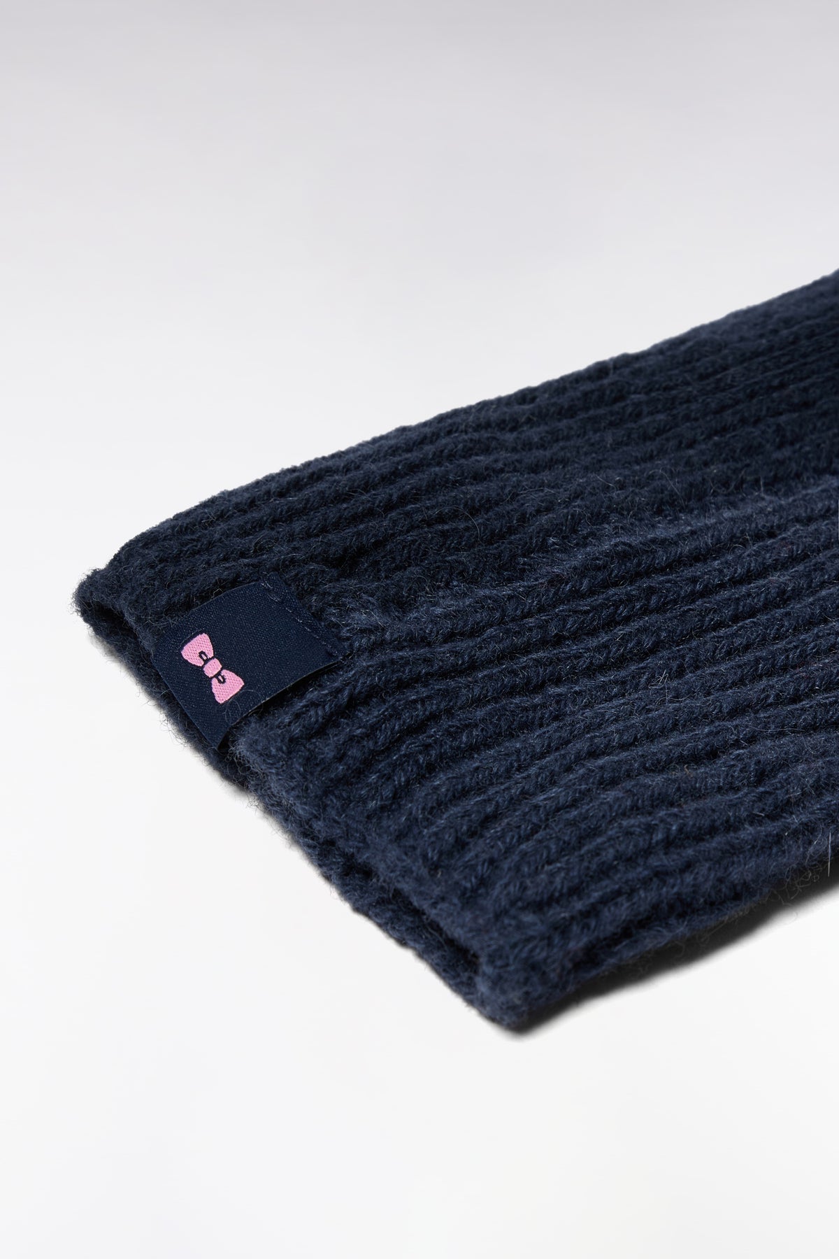 Gants en laine marine