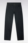 Jean en denim stretch gris foncé coupe regular
