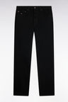 Jean en denim stretch one wash noir coupe regular