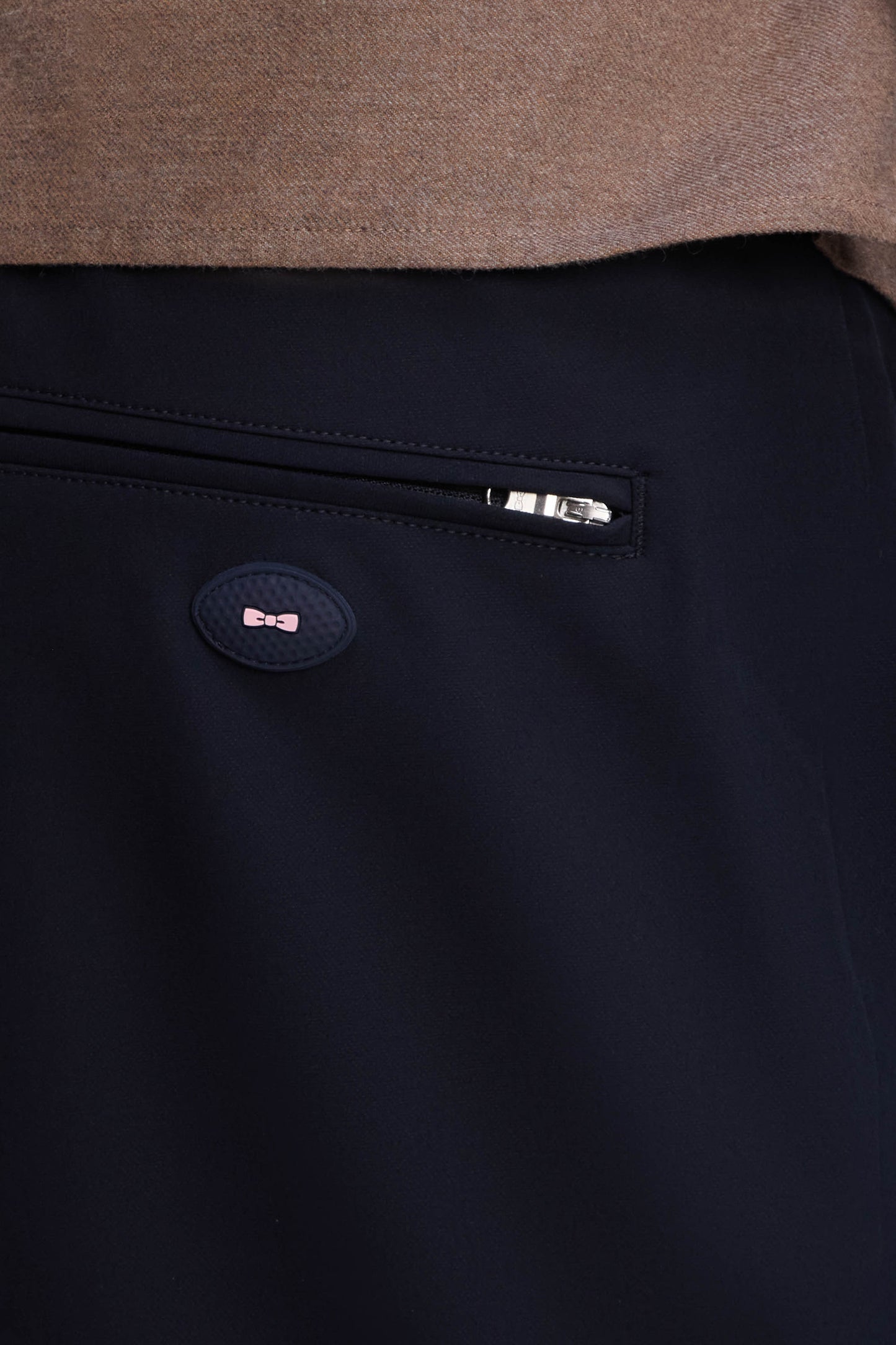 Pantalon golf en nylon technique stretch marine