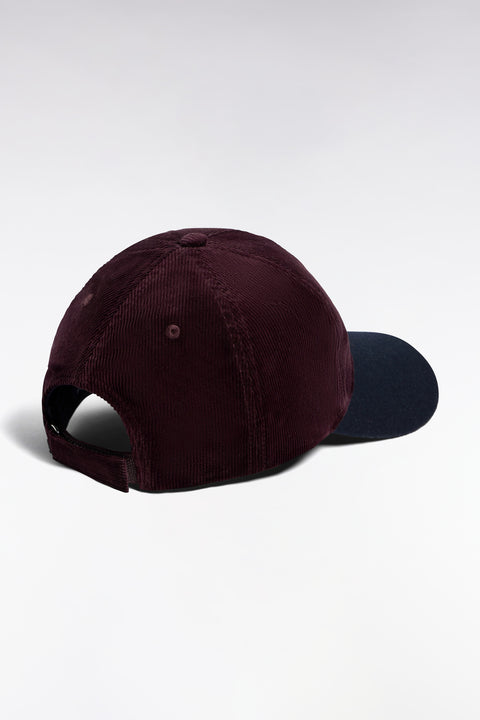 Casquette bimatière marron écusson Eden Park - Image 2