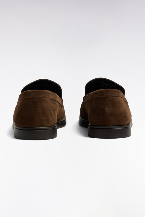 Mocassins en cuir suédé marron - Image 2