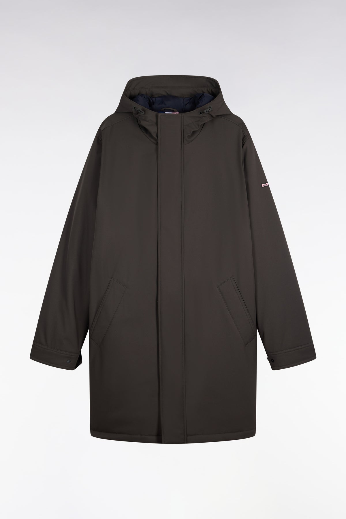Long khaki parka