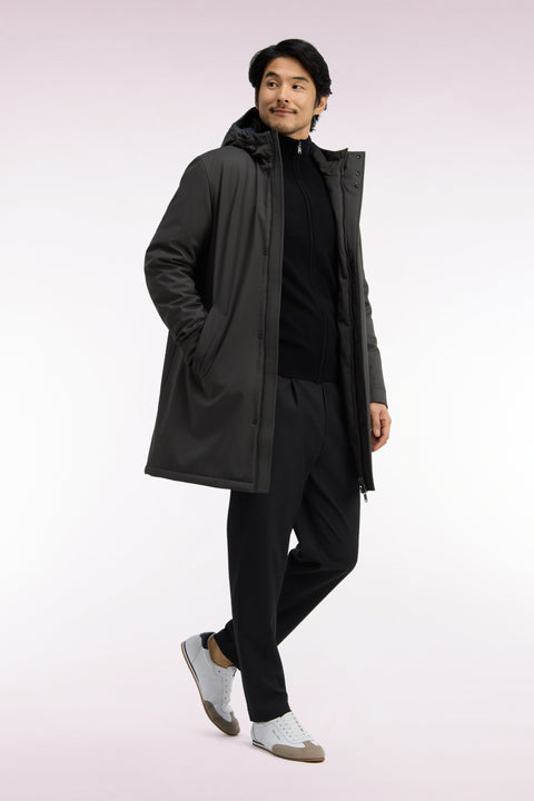 Parka longue kaki - Image 1
