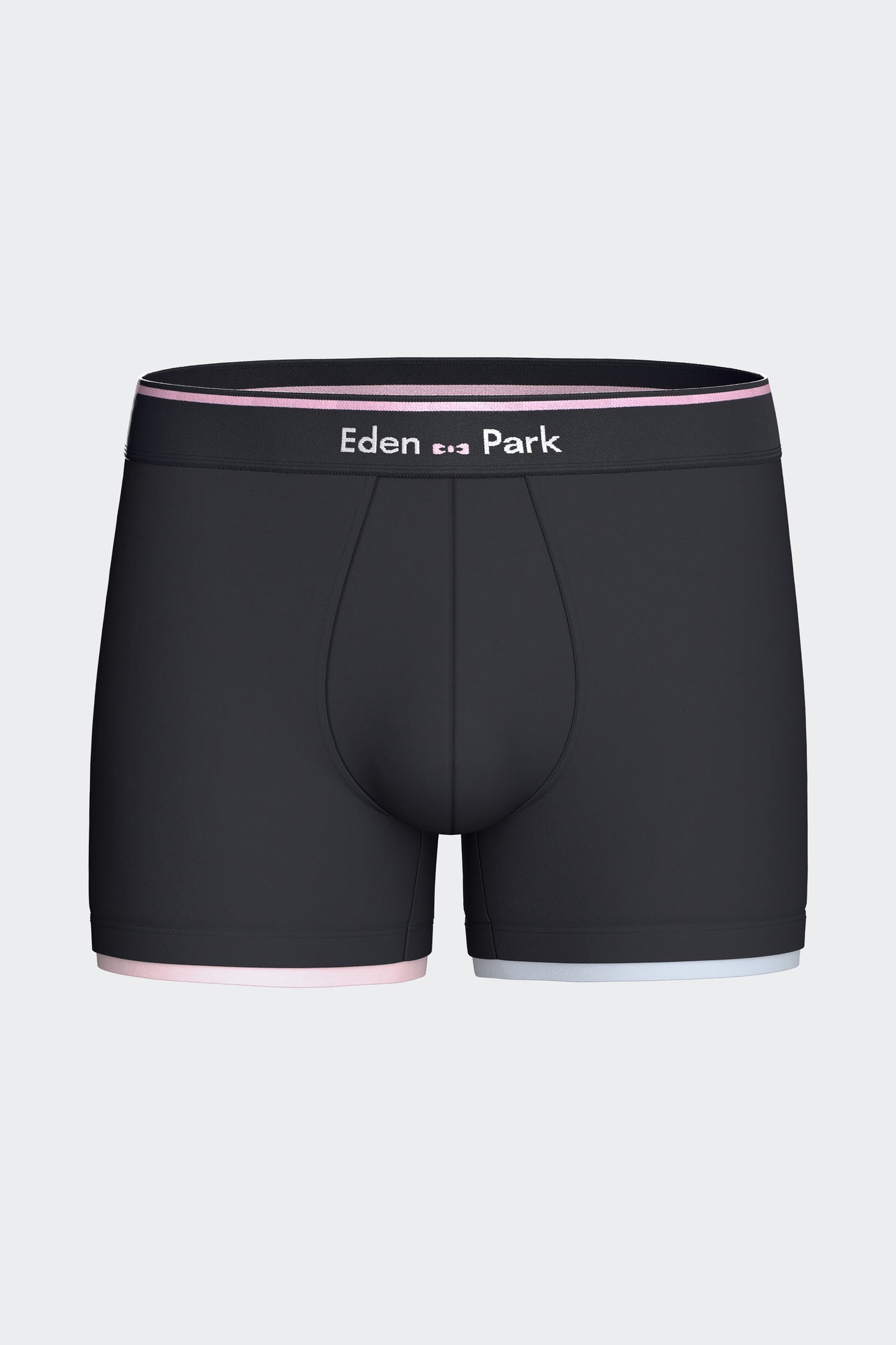 Boxer en coton stretch marine