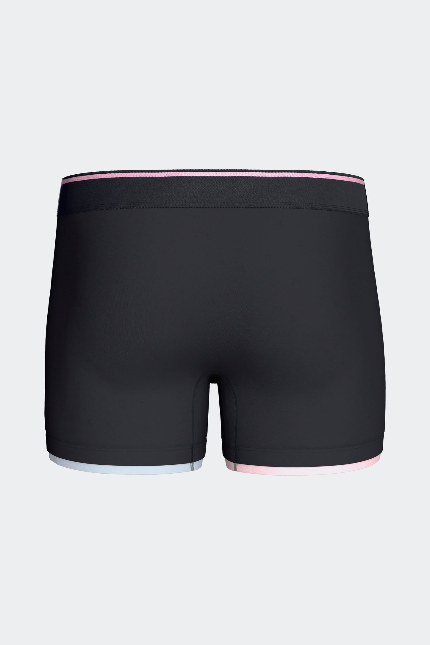 Boxer en coton stretch marine