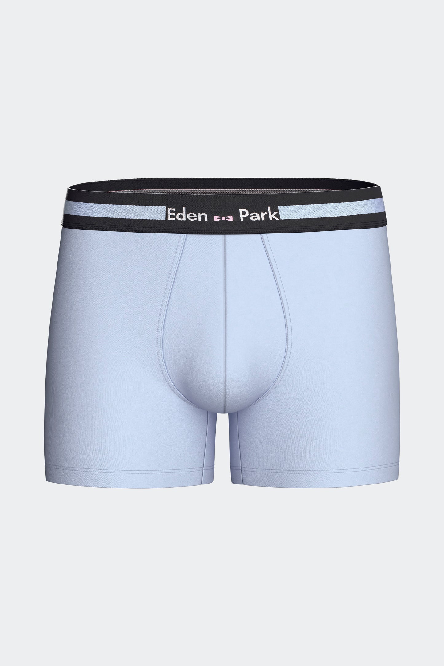 Lot de 2 boxers en jersey de coton stretch marine et ciel