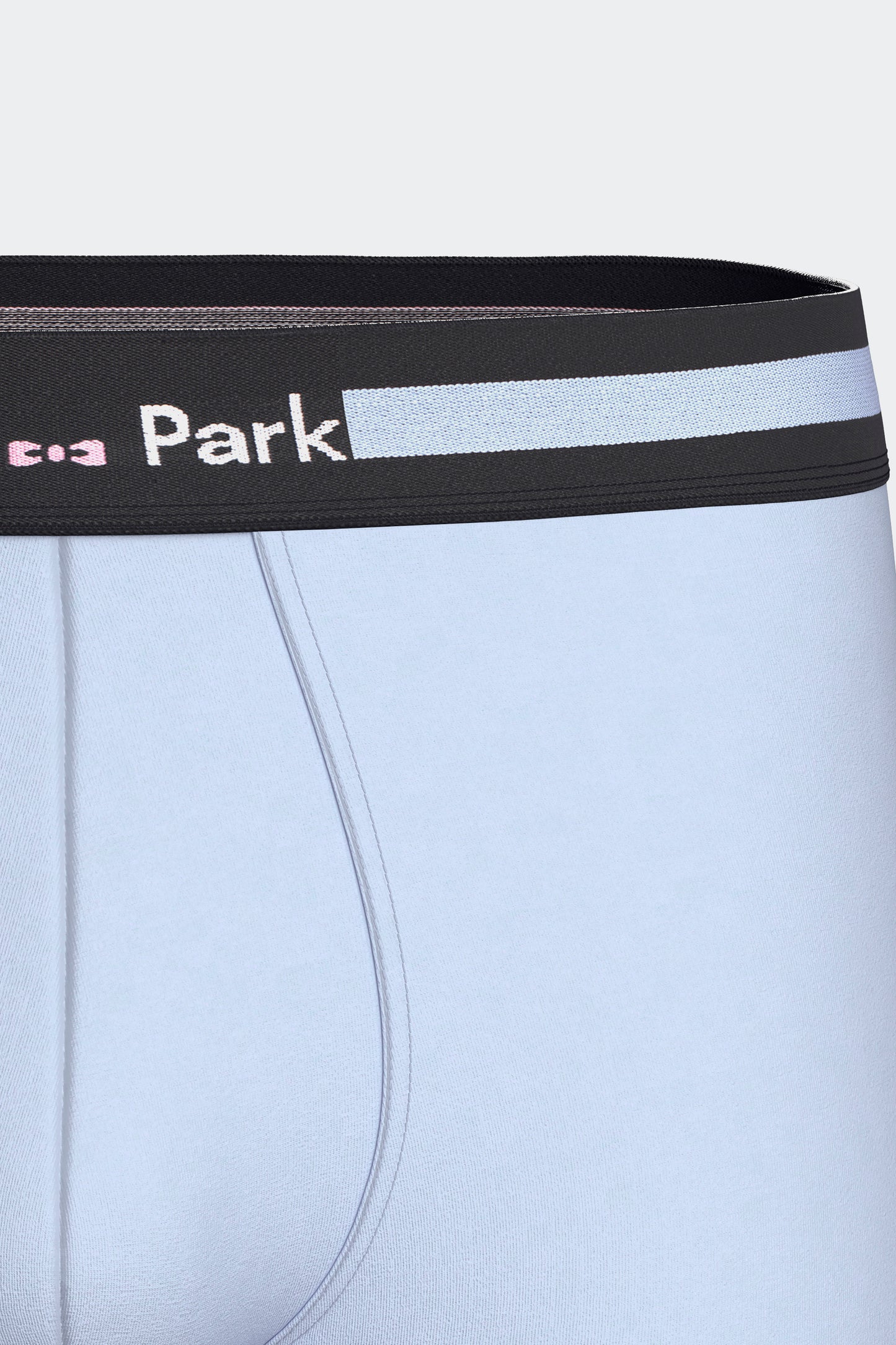 Lot de 2 boxers en jersey de coton stretch marine et ciel