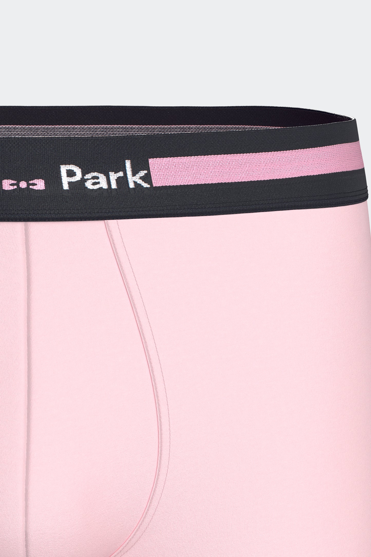 Lot de 2 boxers en jersey de coton stretch marine et rose