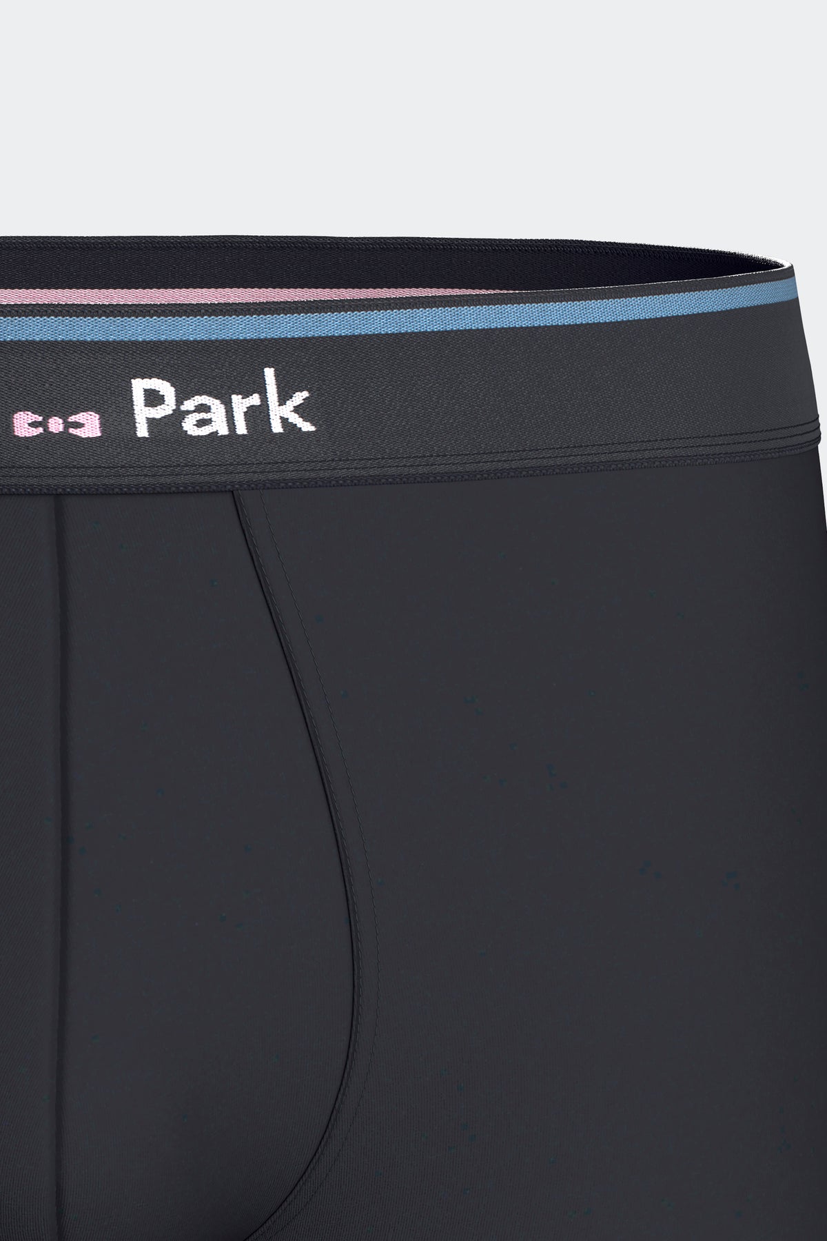 Lot de 2 boxers en jersey de coton stretch unis et rayés marine