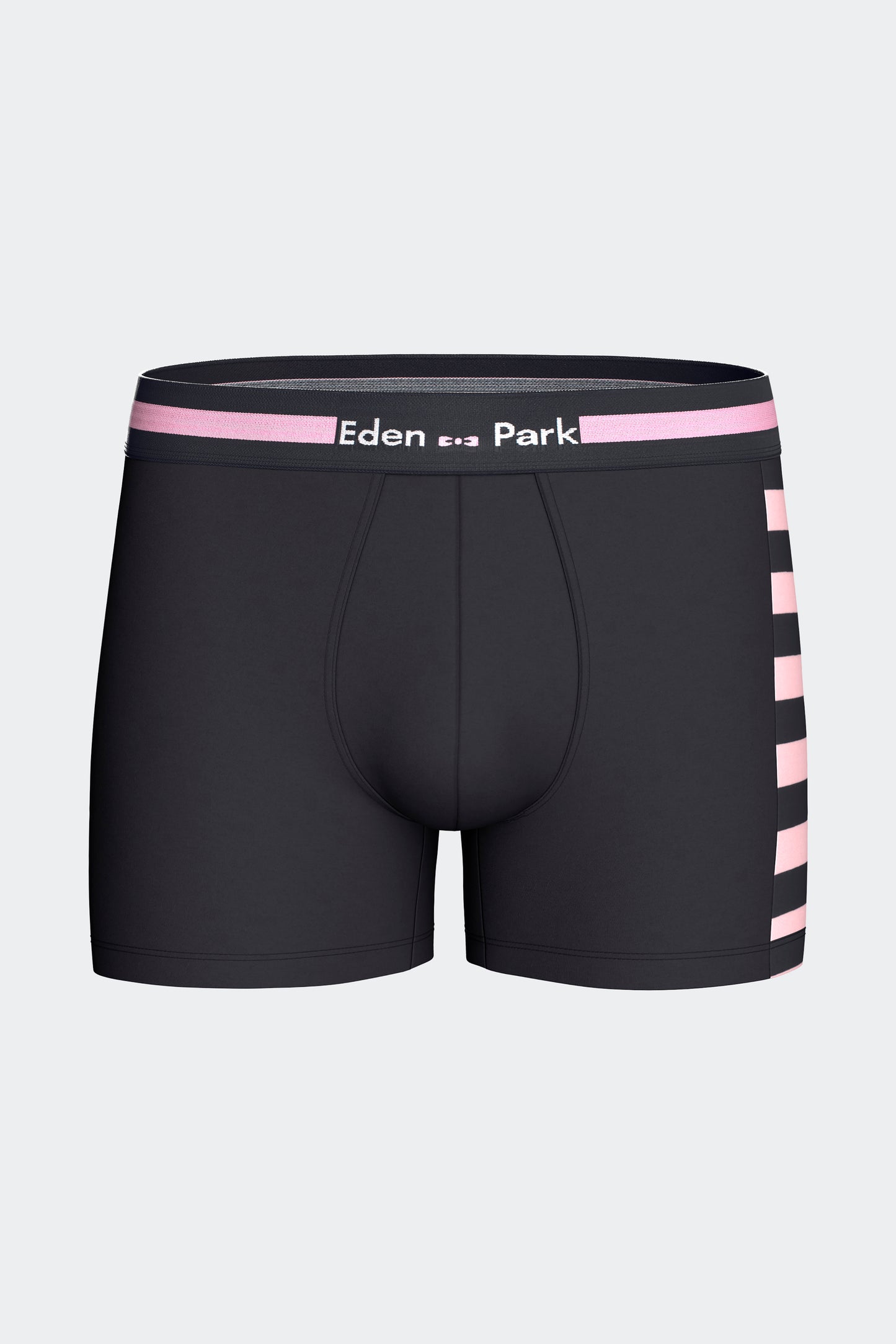 Lot de 2 boxers en jersey de coton stretch marine et rose