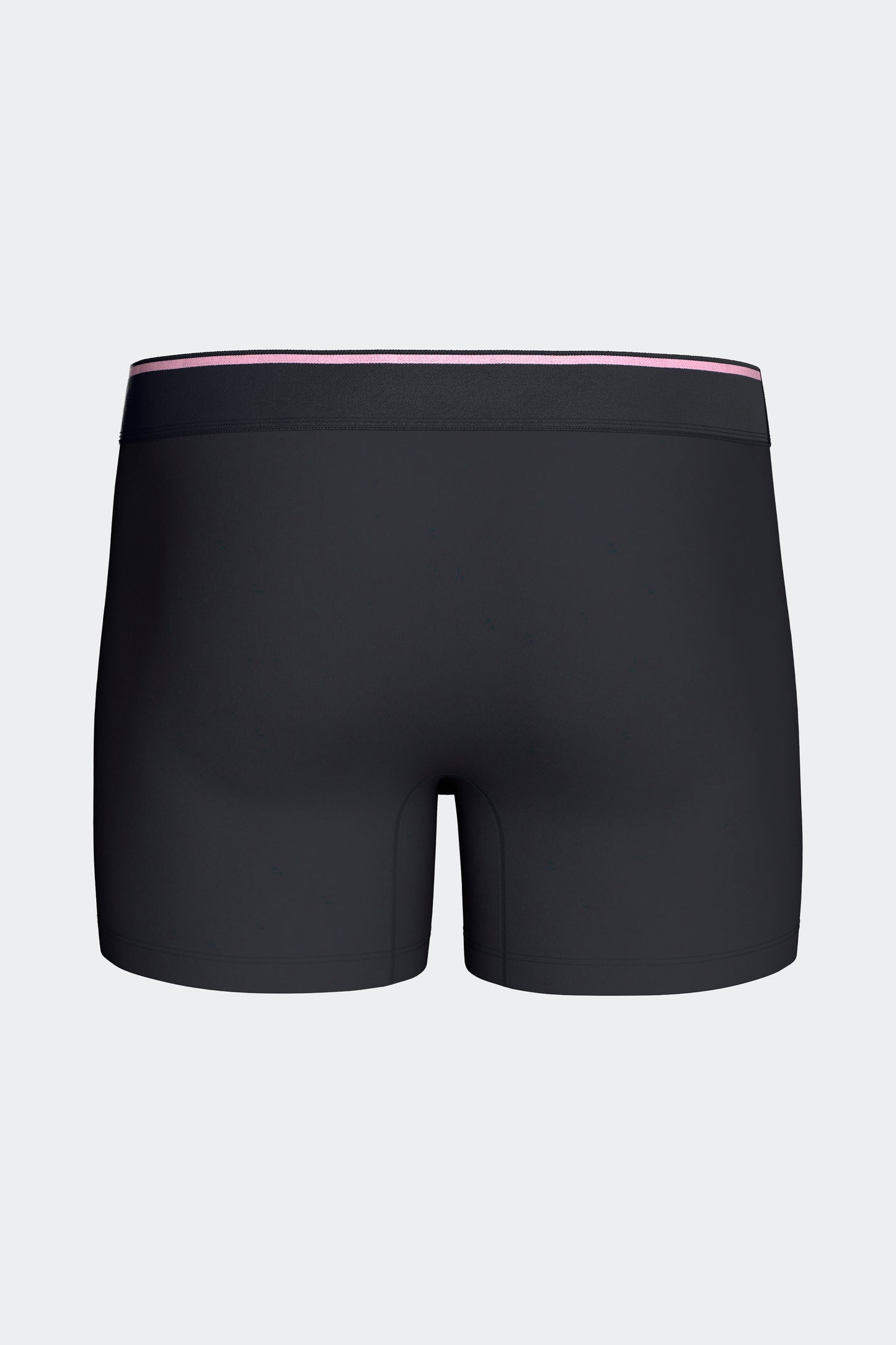 Lot de 2 boxers en jersey de coton stretch unis et imprimés bleu