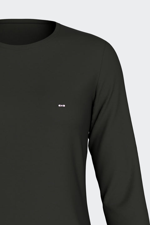 Ensemble pyjama long en Tencel stretch noir - Image 3