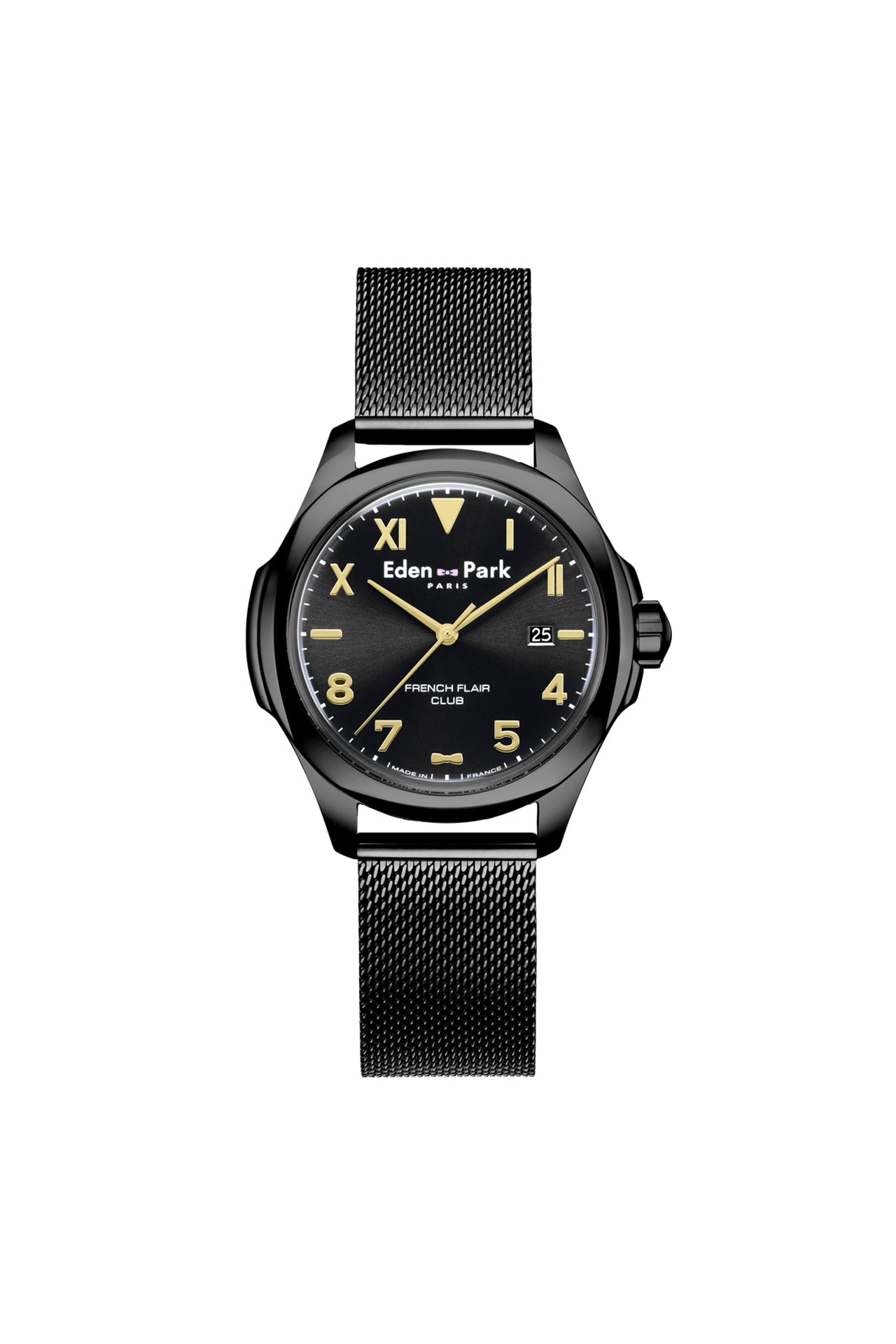 Quartz watch black