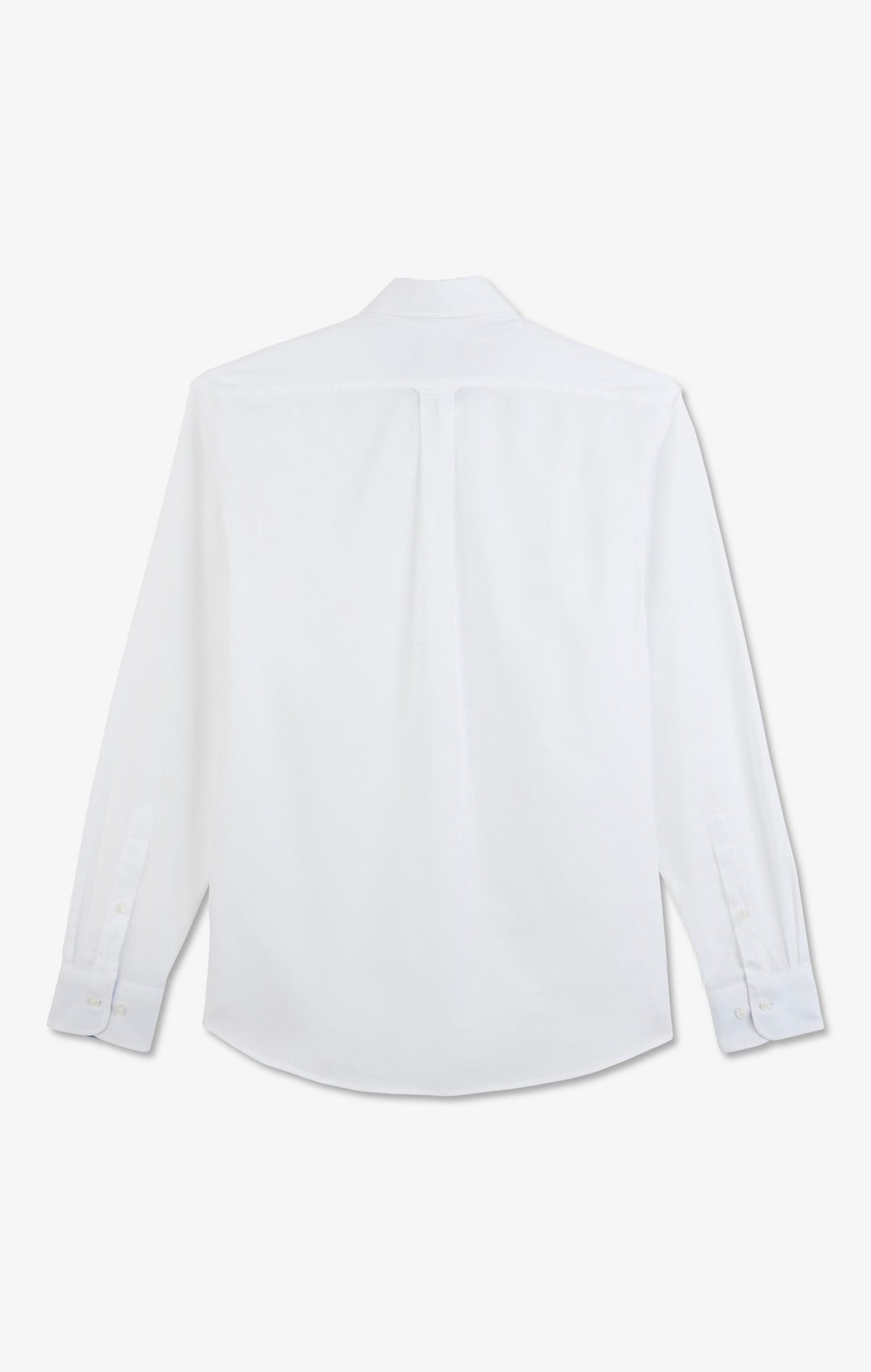 Chemise blanche unie en coton