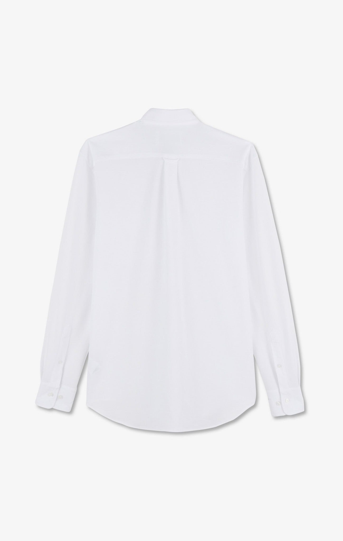 Chemise en coton pinpoint blanc