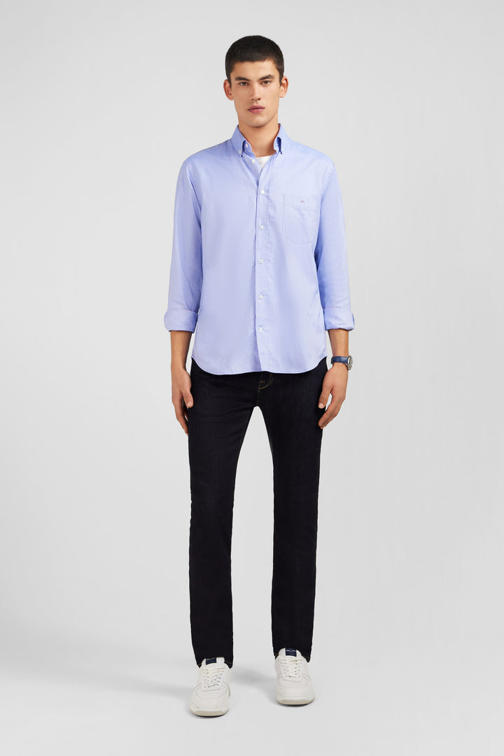 Blue cotton shirt