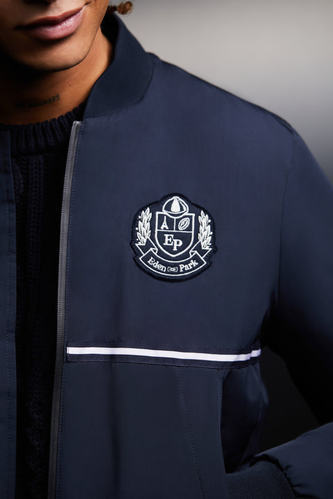 Doudoune marine upcyclée Pap'Atelier - Image 3