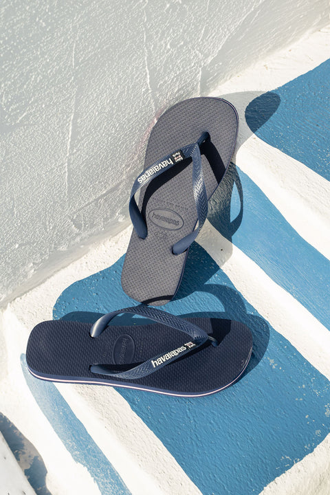 Navy flip flops - Image 1