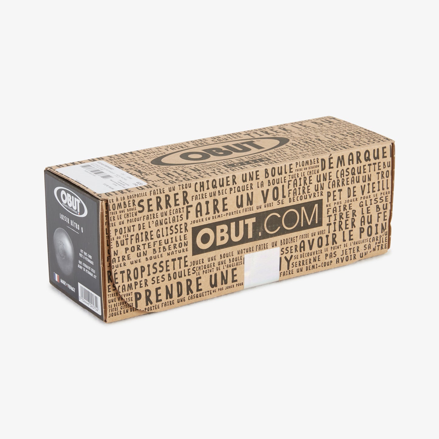 Jeu de 3 boules de pétanque 620 gr