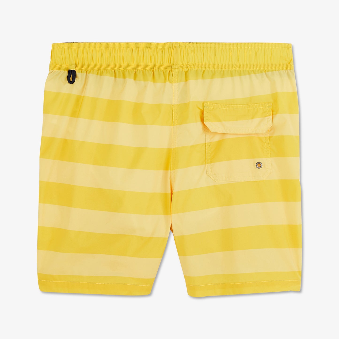 Short de bain à rayures jaune
