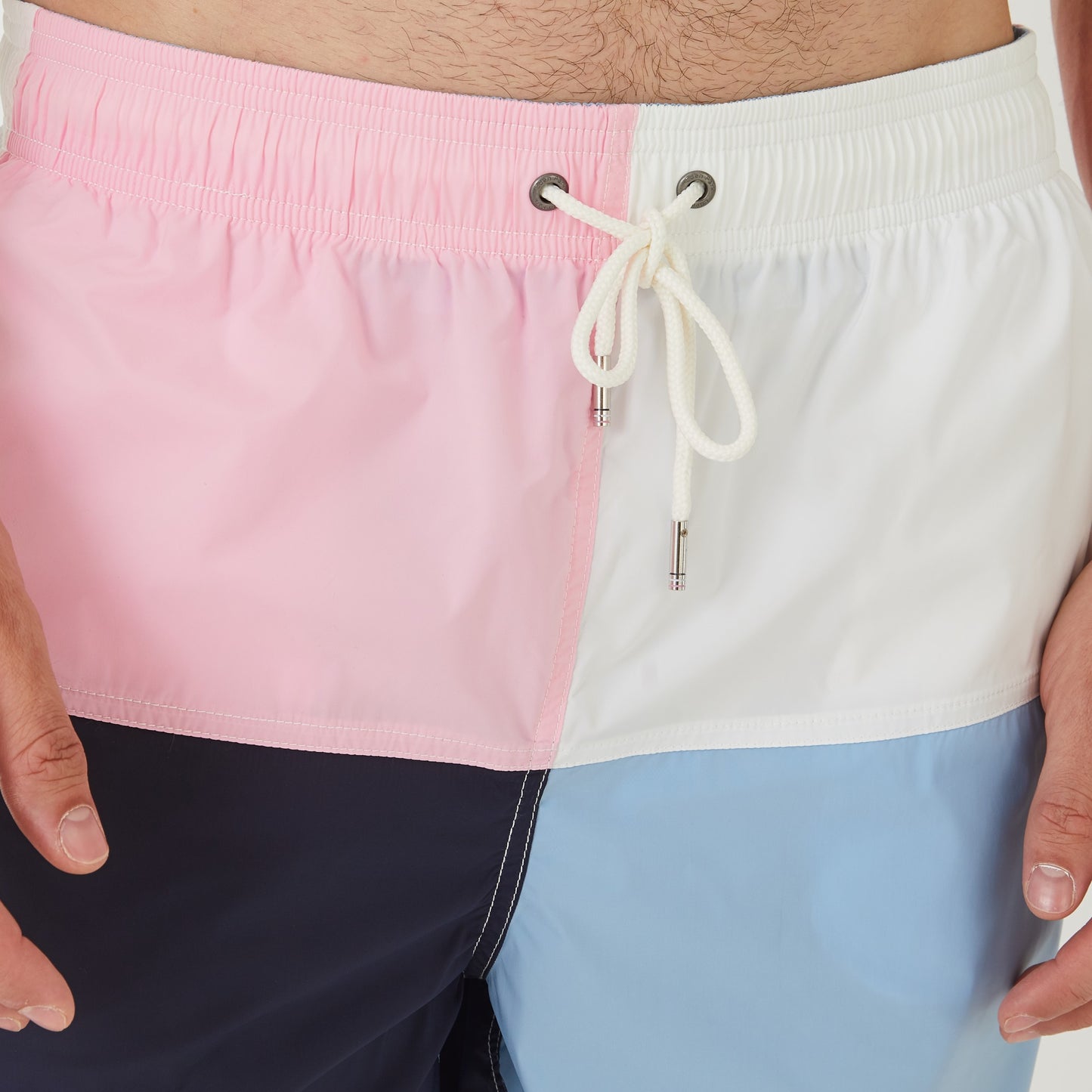 Short de bain color-block