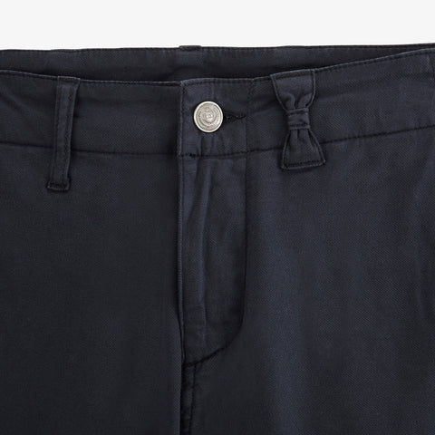 Pantalon bleu marine en coton - Image 2