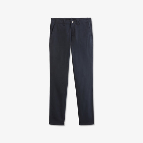 Pantalon bleu marine en coton - Image 1