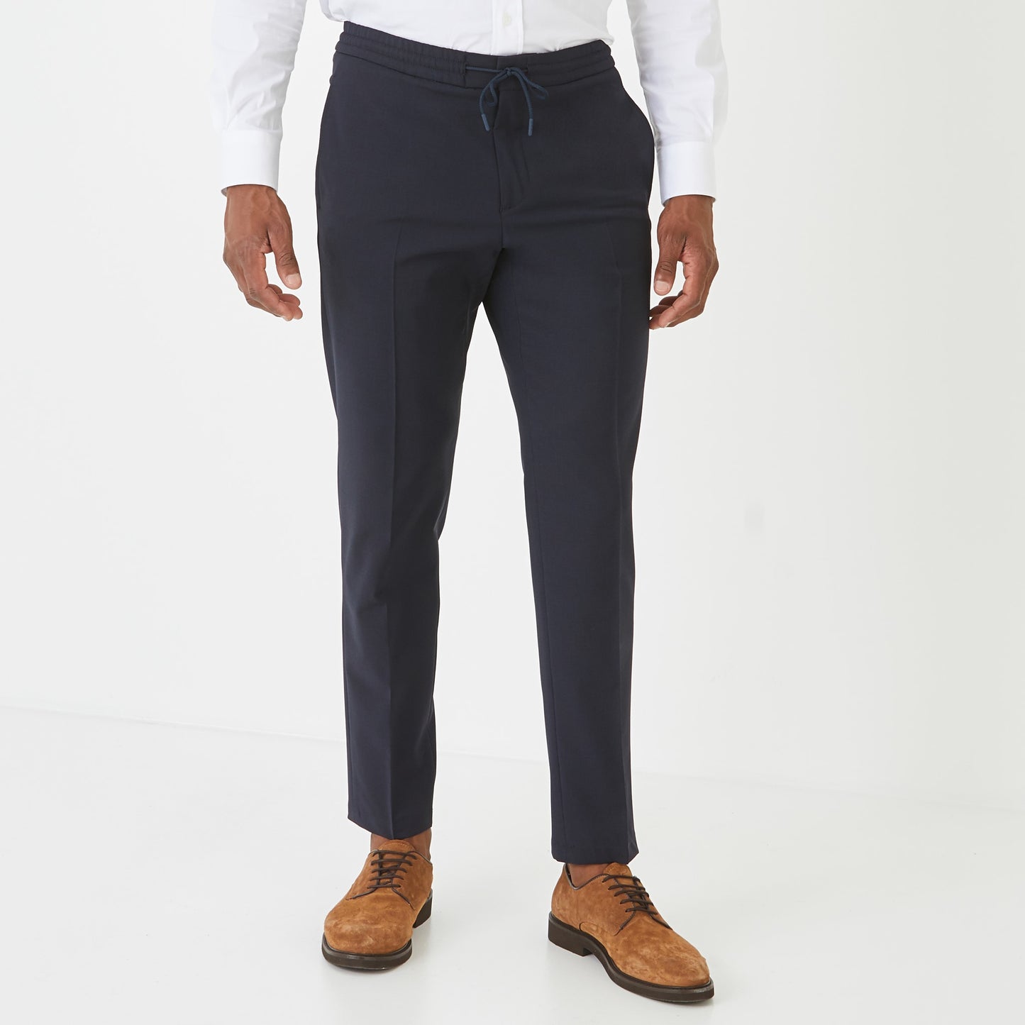 Pantalon de costume bleu foncé