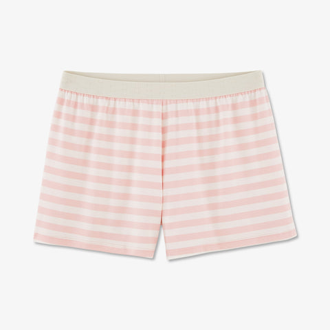 Pyjama court rose en coton biologique - Image 2