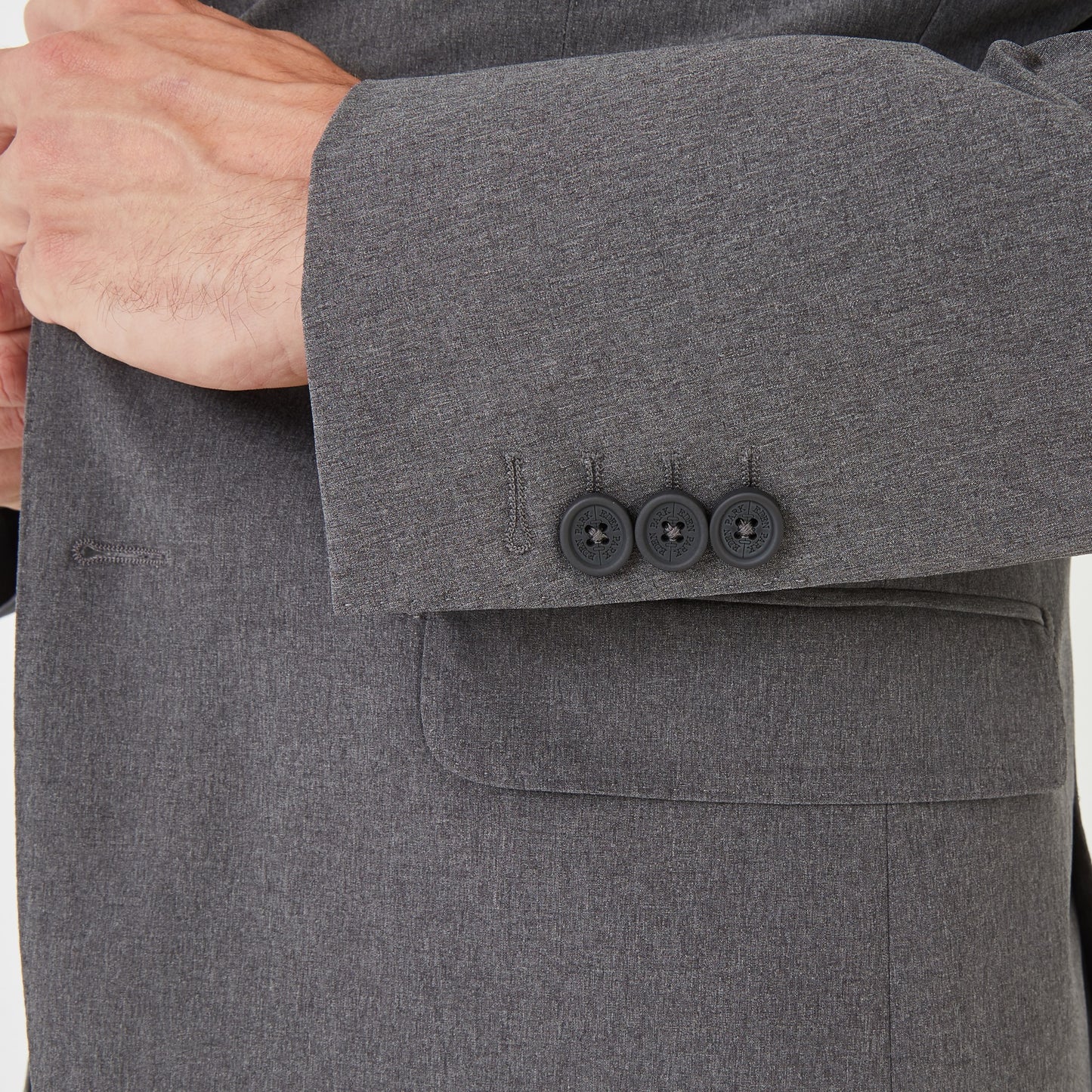 Blazer gris chiné