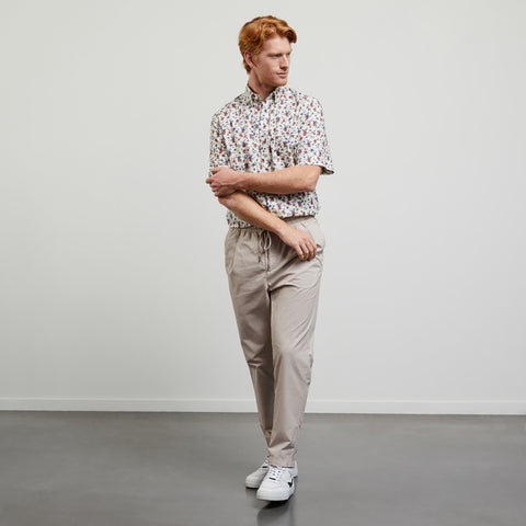 Pima cotton blouse with exclusive floral print - Image 3