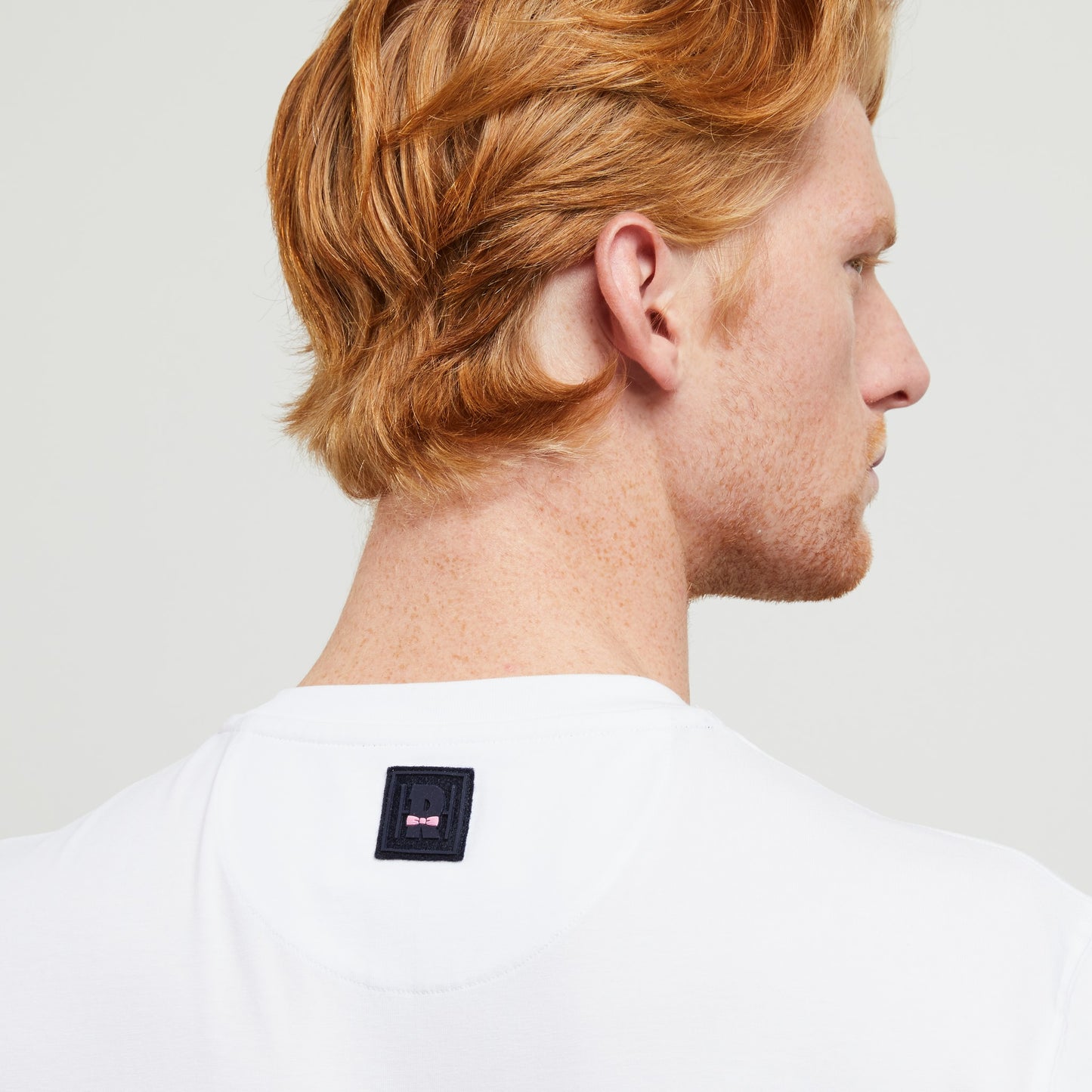 T-shirt blanc inscription rugby