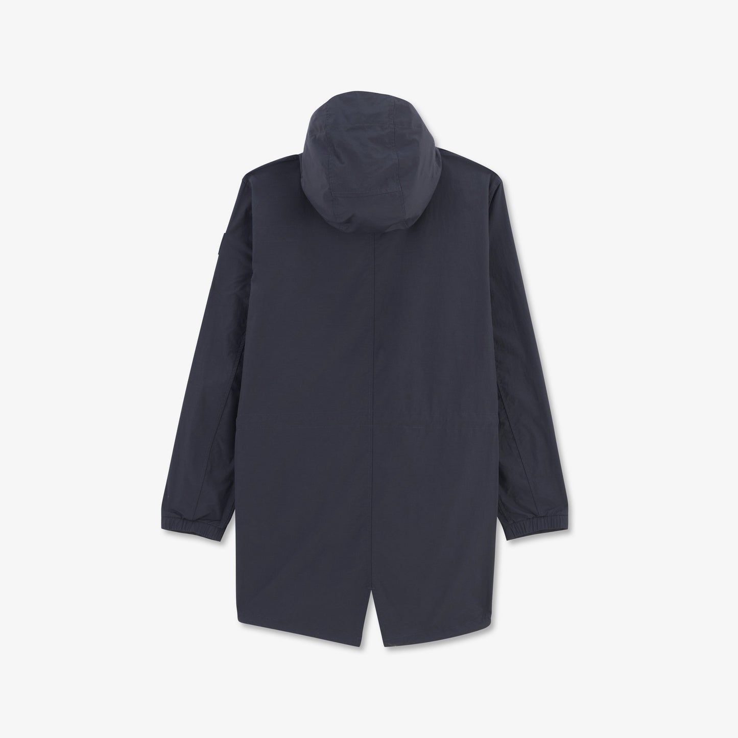 Parka bleu foncé mi-longue