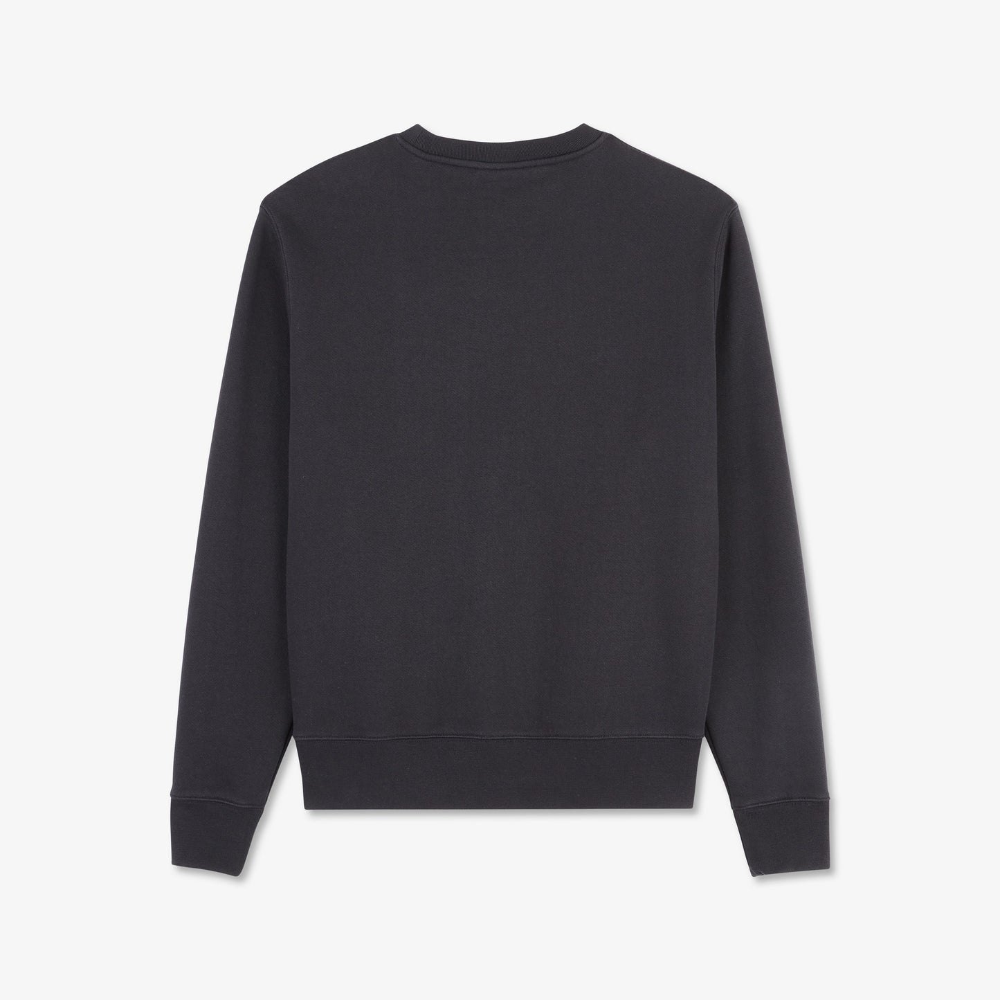 Sweat noir à logo embossé